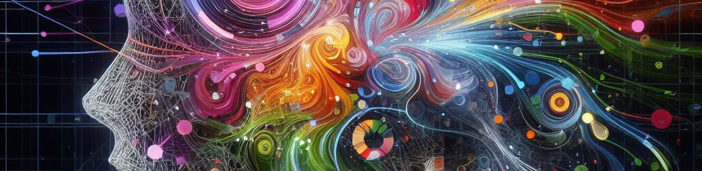 管理記憶和人工智能的頭部彩色圖像