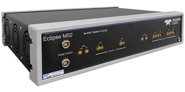 m52協議分析儀正面圖