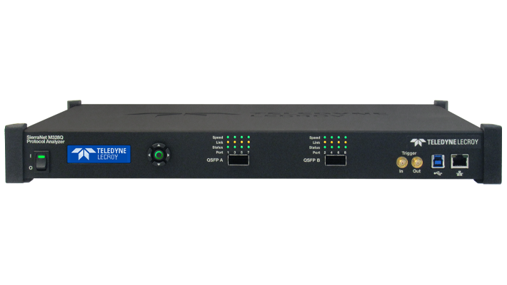 sierranet m328Q 協議分析儀正面圖