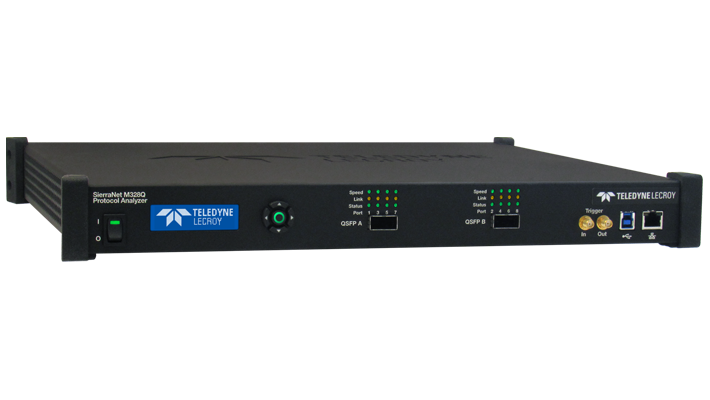 Sierranet M328Q 協議分析儀側視圖