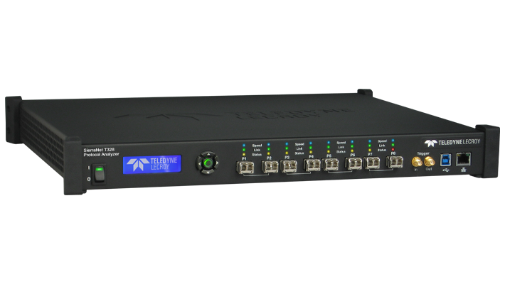 sierranet t328 協議分析儀側視圖