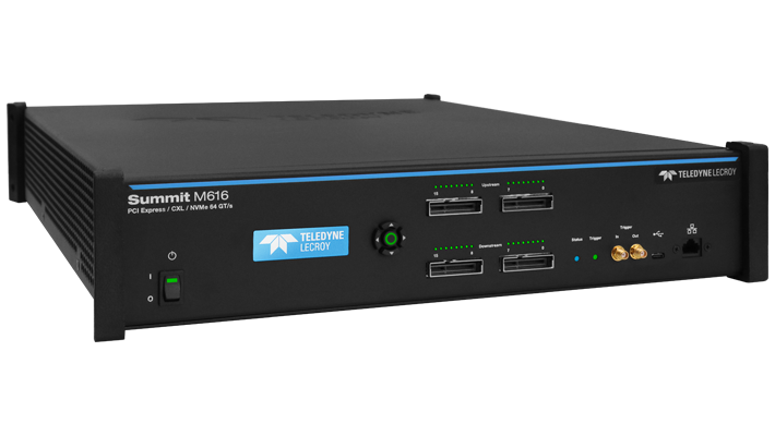 summit m616 分析儀側視圖