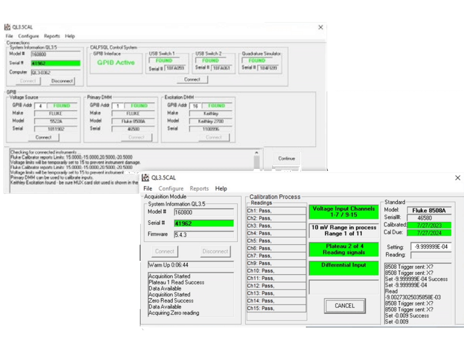 QL3.5CAL/CALFSQL校準(zhǔn)系統(tǒng)