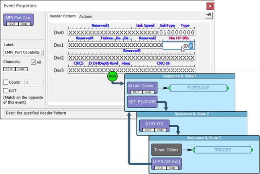 分析軟件 USB 設備解碼的屏幕截圖
