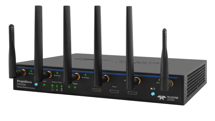 Fronline X500e 協議分析儀左側圖