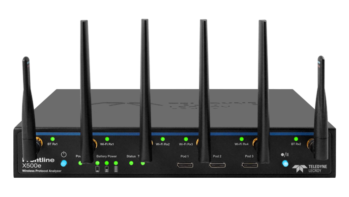 Fronline X500e 協議分析儀正面圖